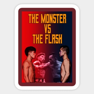 Monster & Flash Sticker